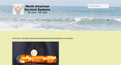 Desktop Screenshot of northamericansurvivalsystems.com